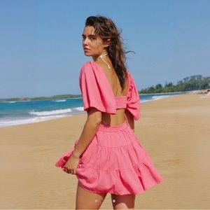 Pink Mini Dress